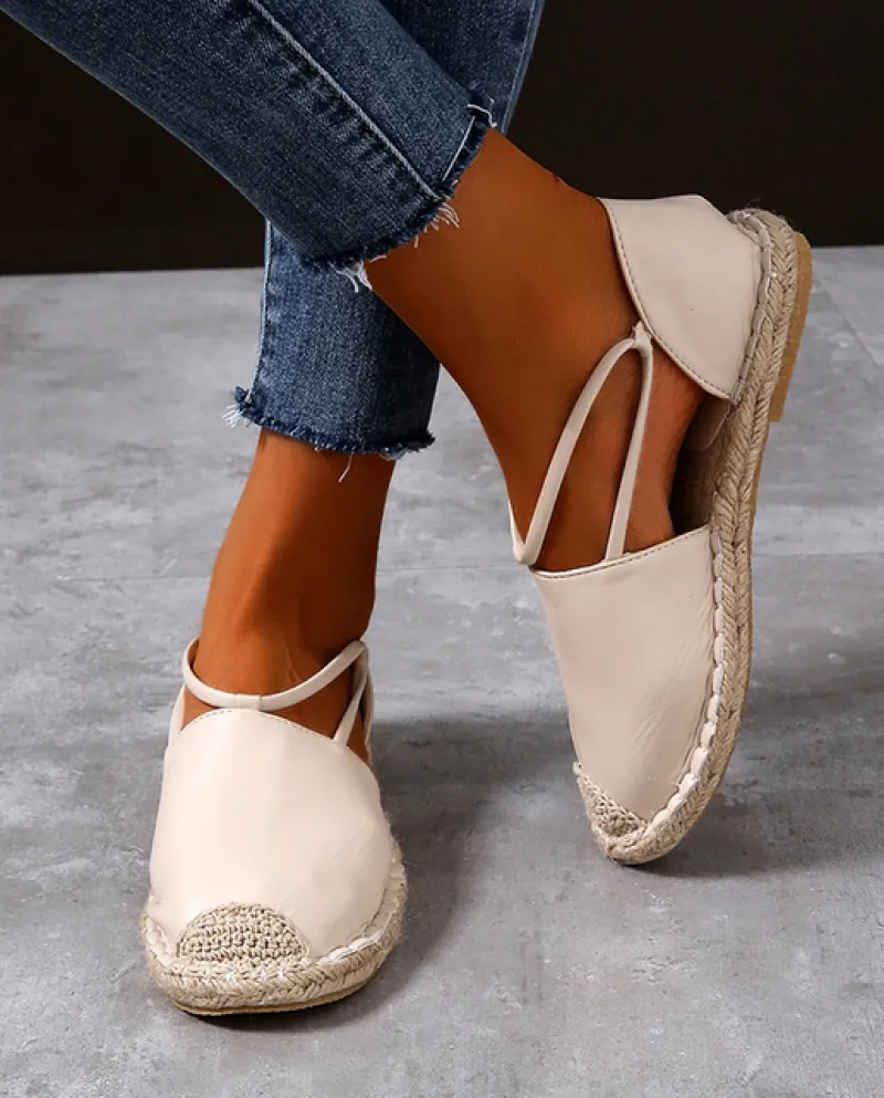 2022 di Modo Tutto Fiammifero Delle Nuove Donne di Estate di Paglia Con Suola Spessa Delle Donne Casual Scarpe di Lino Traspiran