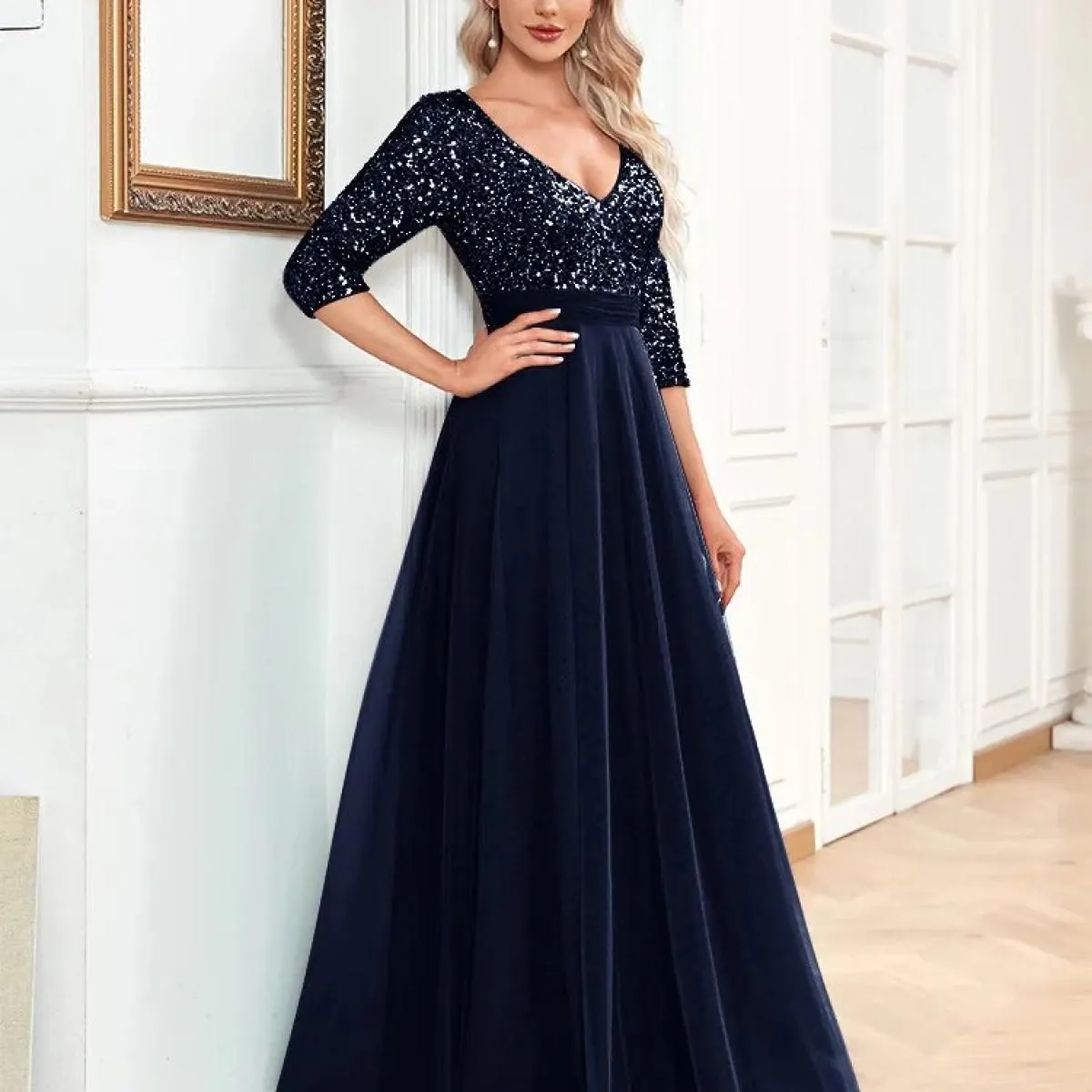 Abito da festa lungo da donna di gala per abiti da ospite di nozze per abiti da sera da donna abiti da ballo 2023 abito da ballo