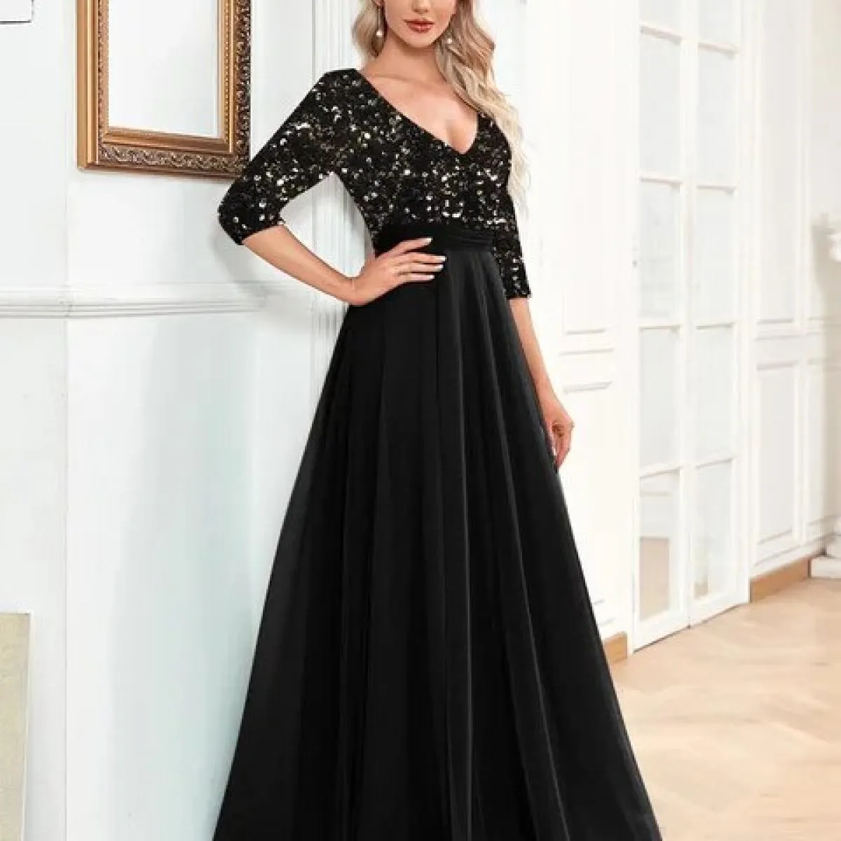 Abito da festa lungo da donna di gala per abiti da ospite di nozze per abiti da sera da donna abiti da ballo 2023 abito da ballo