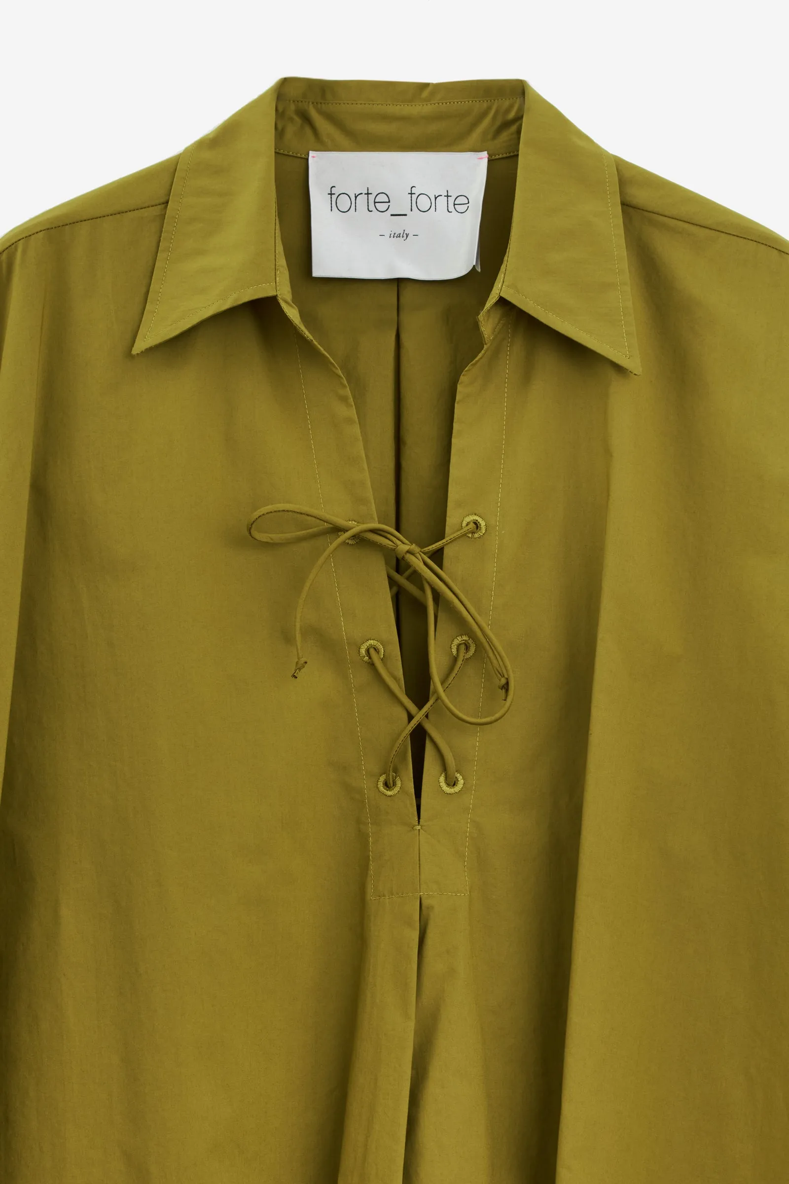 Abito in cotone khaki