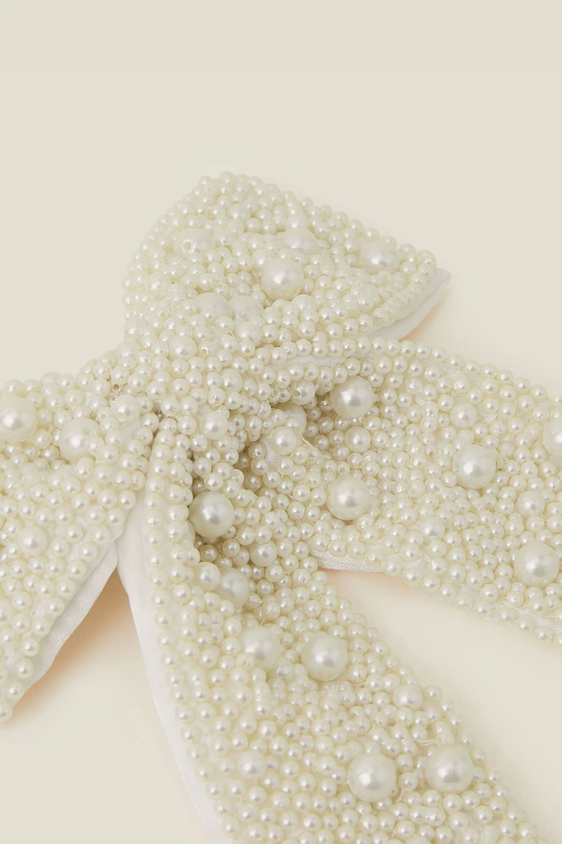 Accessorize - Fiocco per capelli con perle
