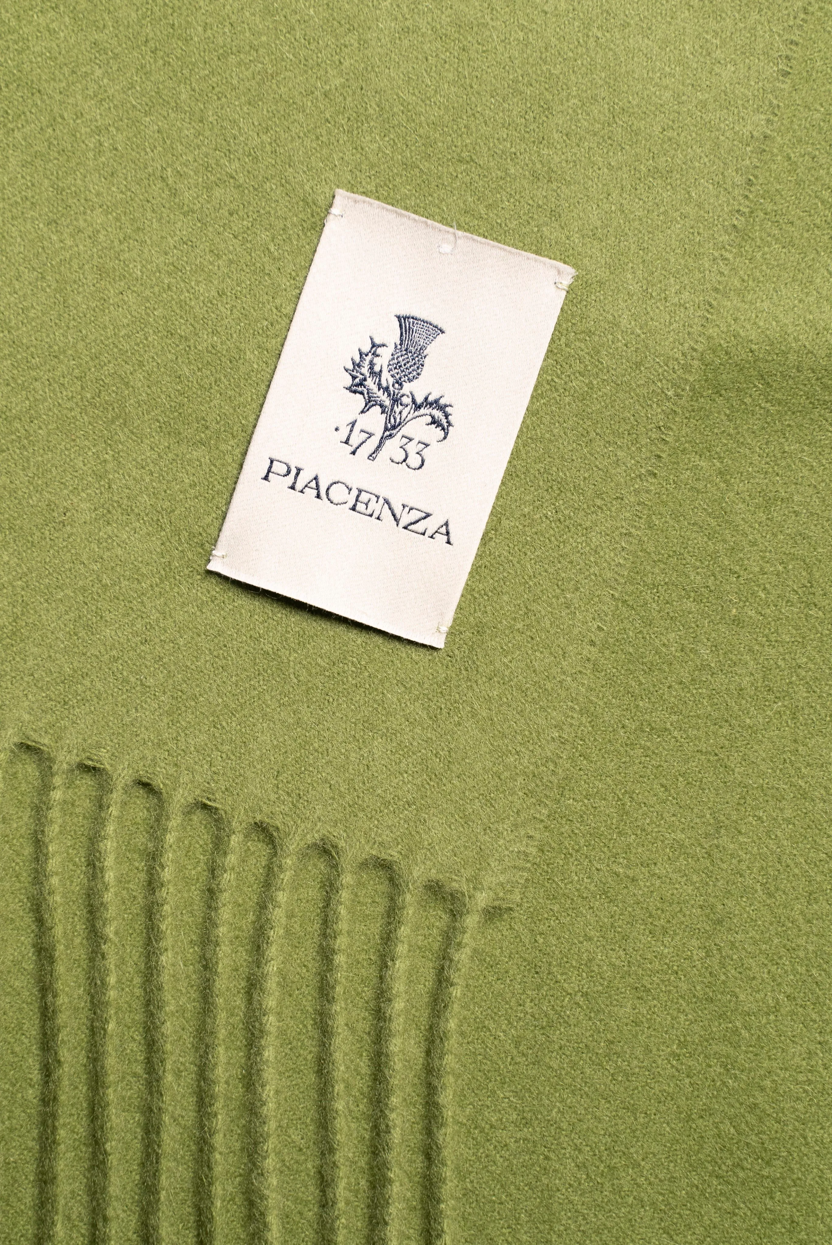 Aeternum Sciarpa in puro Cashmere Verde chiaro
