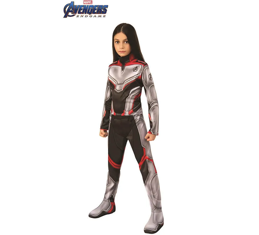 Avengers Team Uniform Team Suit Costume: Endgame per bambini