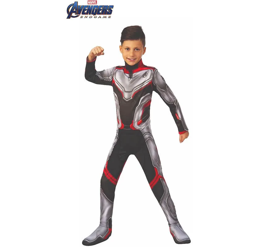Avengers Team Uniform Team Suit Costume: Endgame per bambini