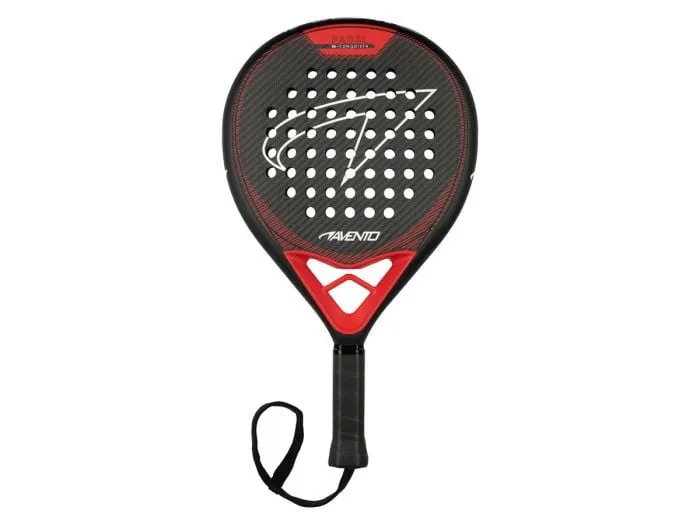 Avento Conquista racchetta padel nero/rosso