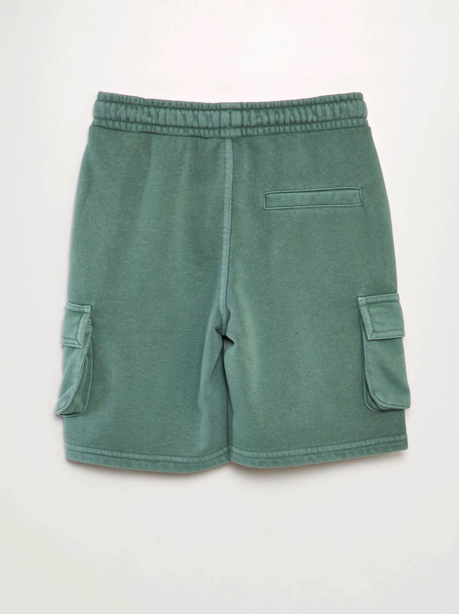 Bermuda con tasche laterali - VERDE