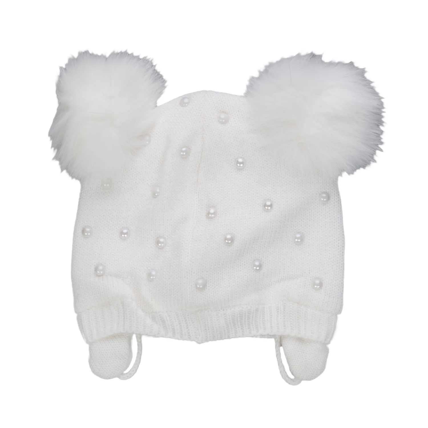 Berretto Perline Bimba Neonata