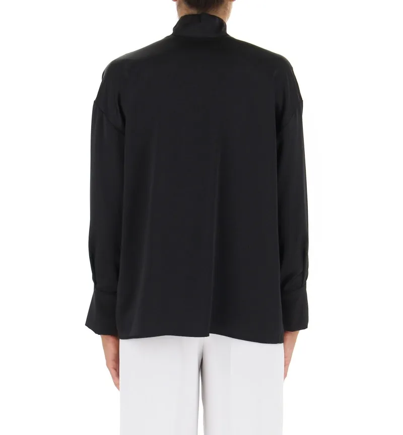 Blusa maniche lunghe