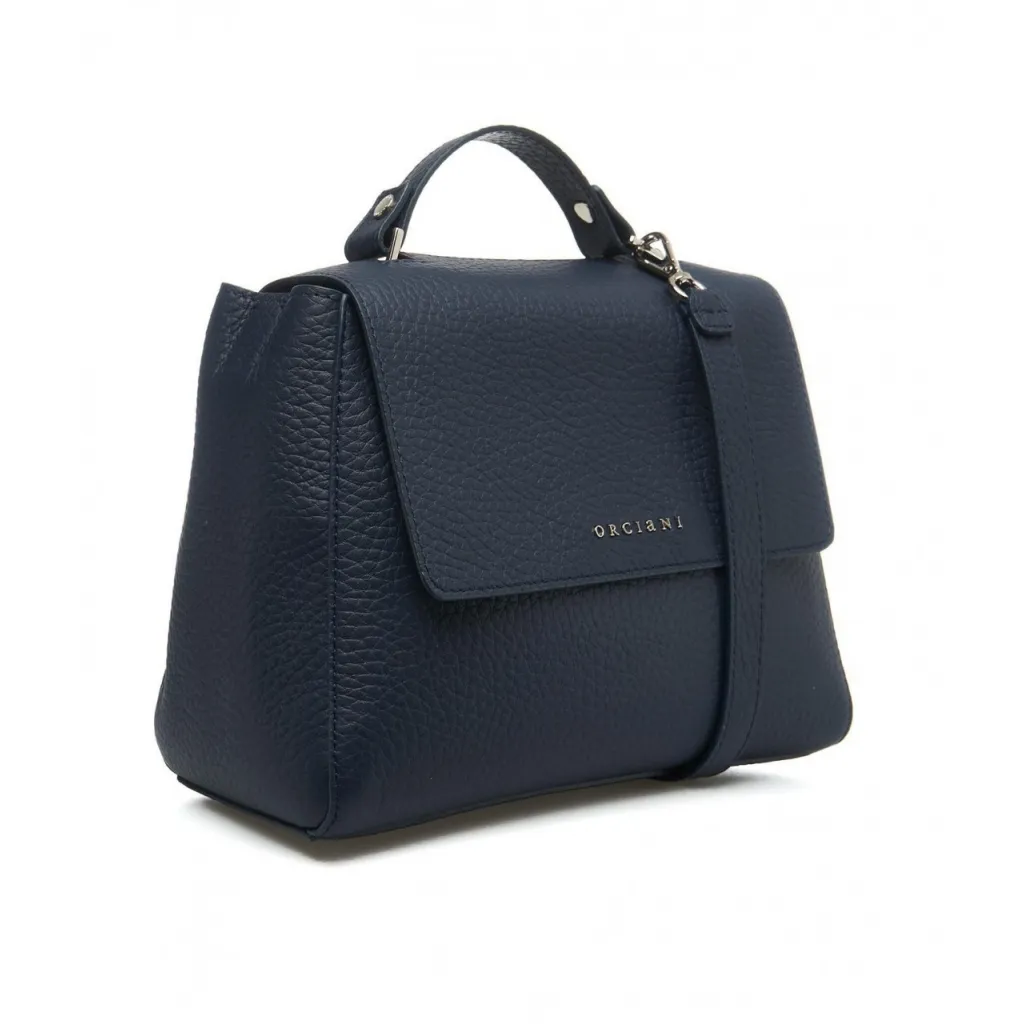 Borsa a mano Sveva medium blu scuro