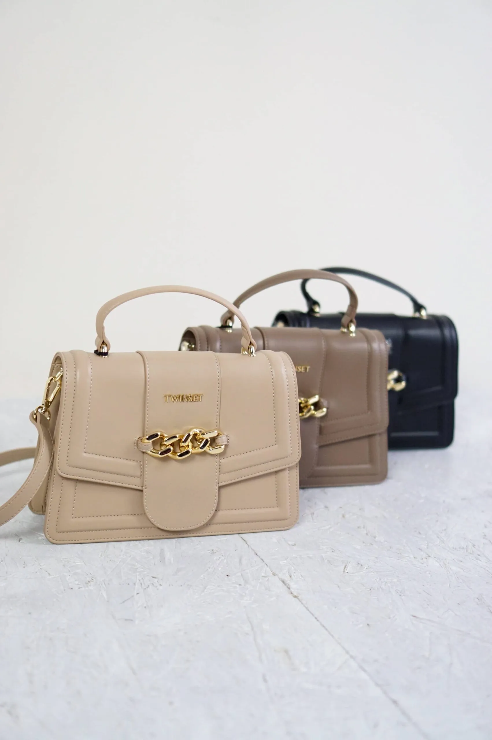 Borsa a tracolla media in 3 colori | Twinset