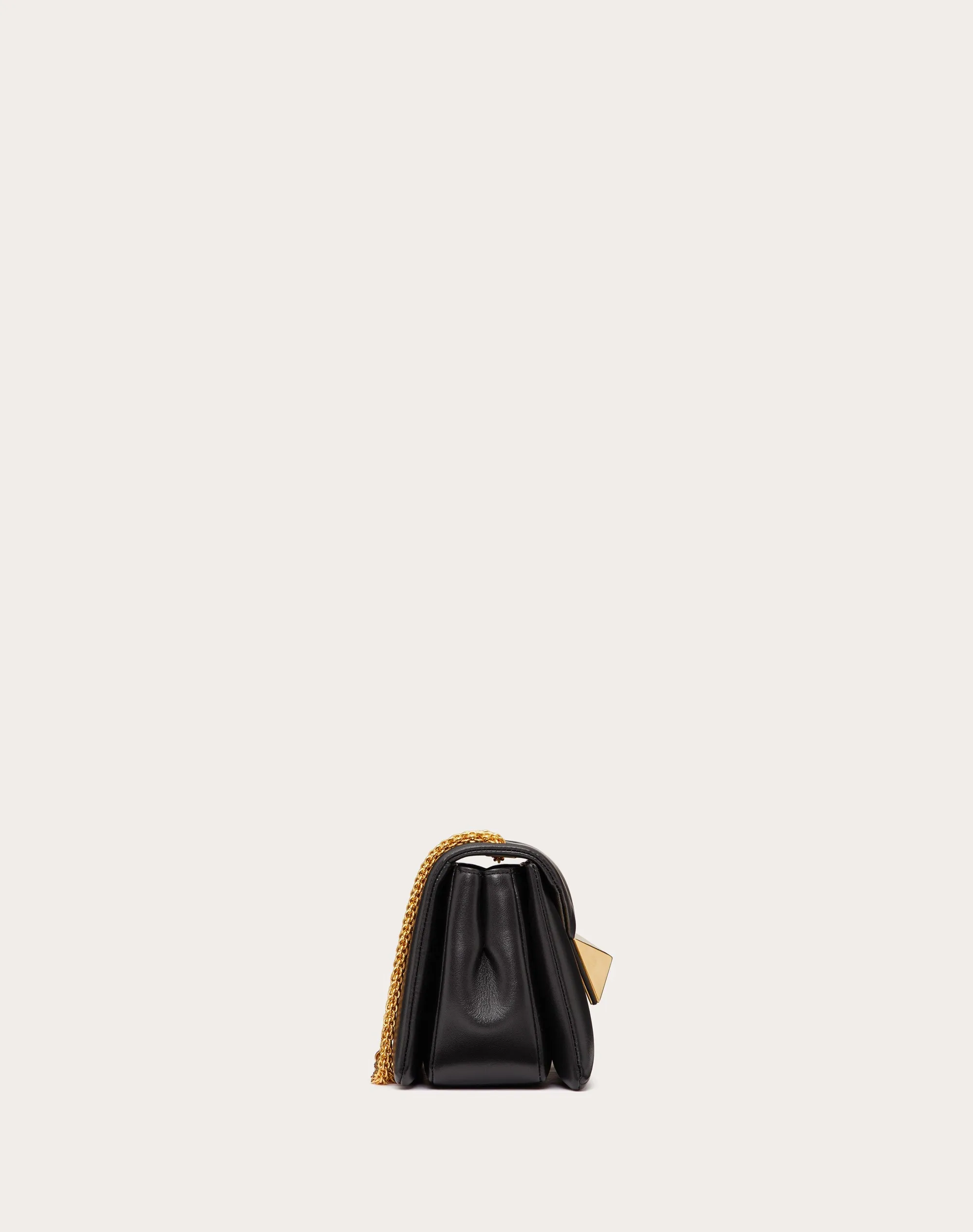 BORSA CON CATENA VALENTINO GARAVANI ONE STUD IN NAPPA