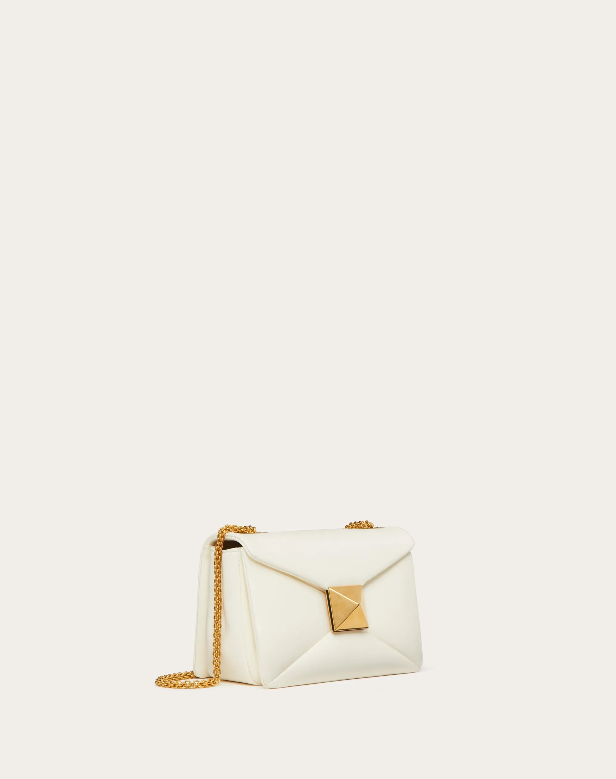 BORSA CON CATENA VALENTINO GARAVANI ONE STUD IN NAPPA