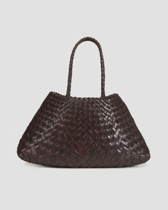 Borsa intrecciata in pelle Dragon Diffusion Santa Croce Big