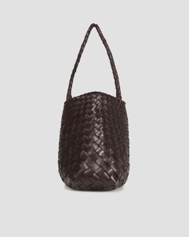 Borsa intrecciata in pelle Dragon Diffusion Santa Croce Big