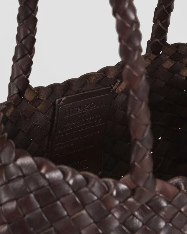 Borsa intrecciata in pelle Dragon Diffusion Santa Croce Big