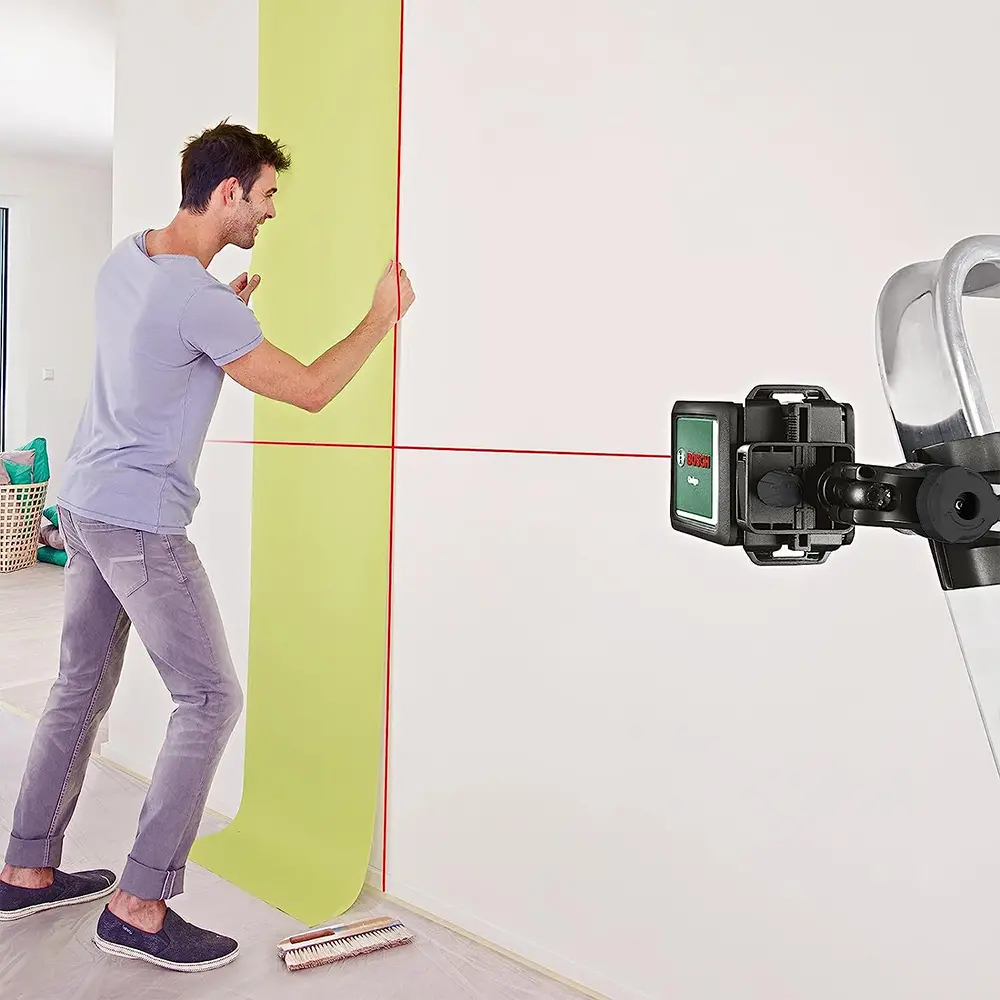 BOSCH - Livella Laser Multifunzione a Croce QUIGO 10m 