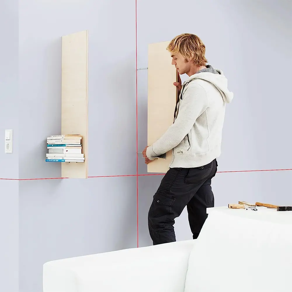 BOSCH - Livella Laser Multifunzione a Croce QUIGO 10m 