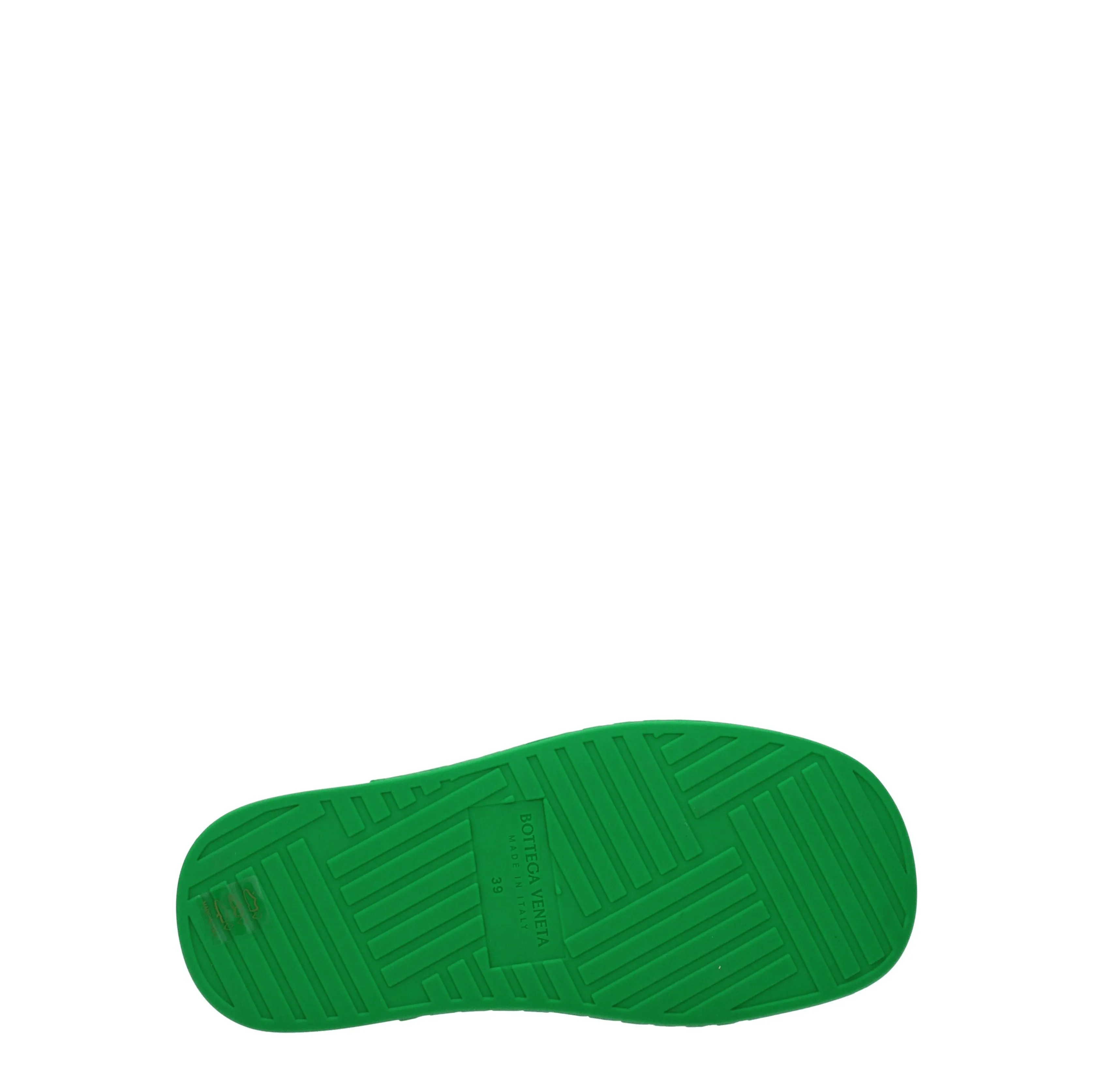 Bottega Veneta Ciabatte e Zoccoli Uomo Gomma Verde/Parrocchetto