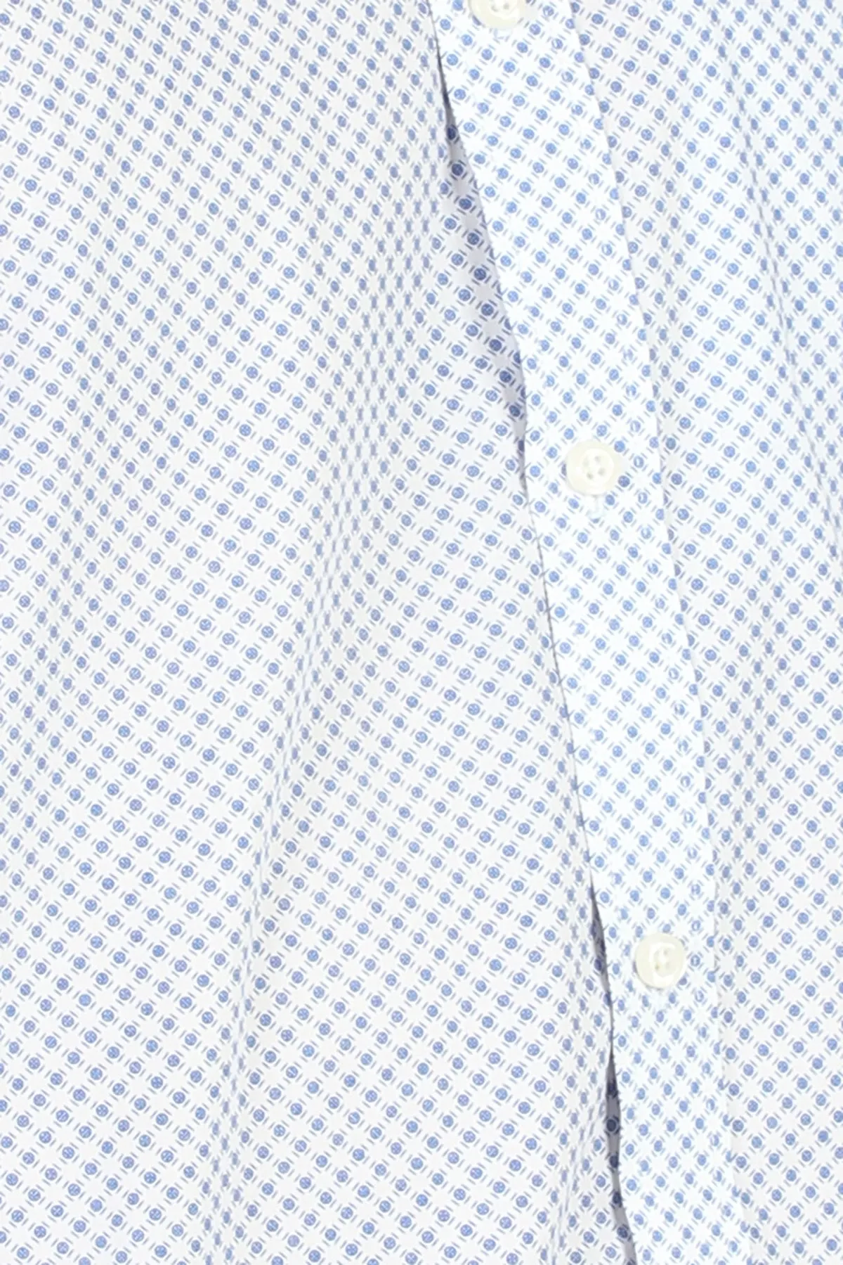 Camicia coreana uomo con microfantasia a contrasto