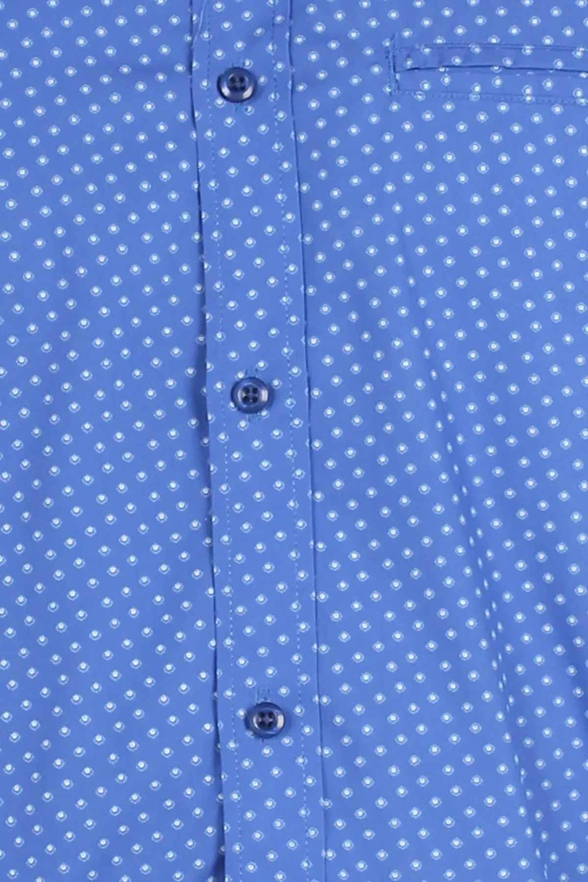 Camicia coreana uomo con microfantasia a contrasto