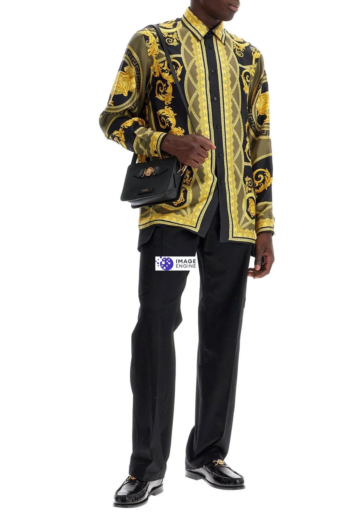 Camicia La Coupe Des Dieux in seta Barocco