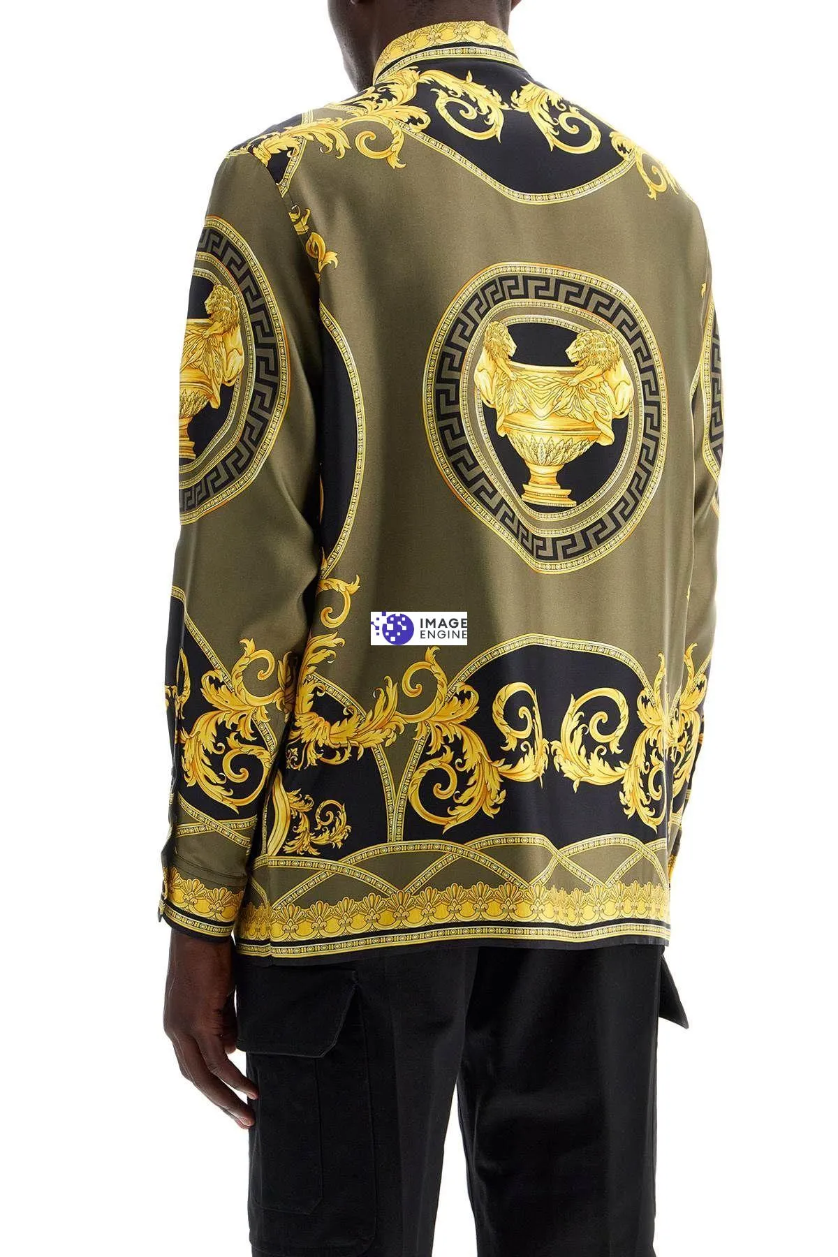 Camicia La Coupe Des Dieux in seta Barocco