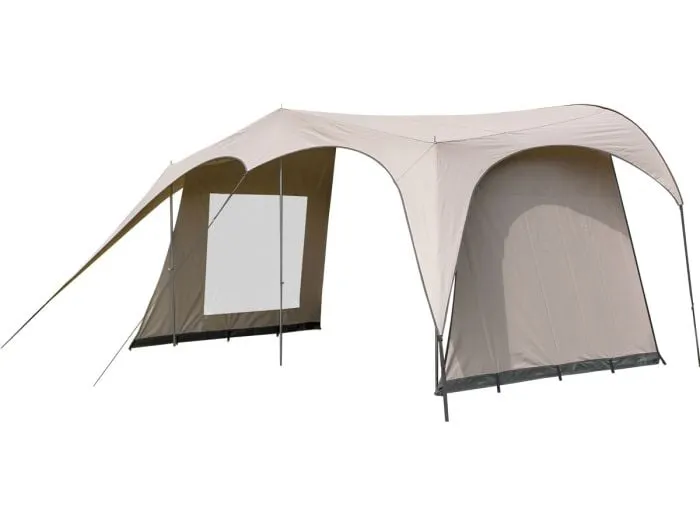 Campooz Caravanning Trekking parete laterale con finestra - beige