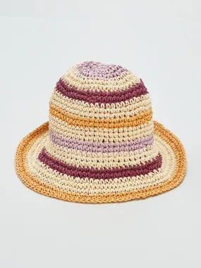 Cappello a tesa larga - beige
