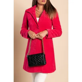 Cappotto elegante Nusca, fucsia