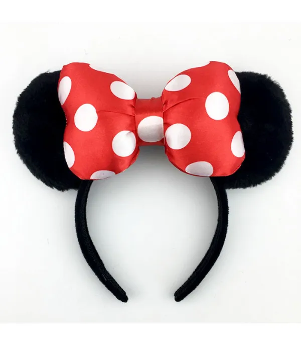 Cerchietto Minnie bow pois