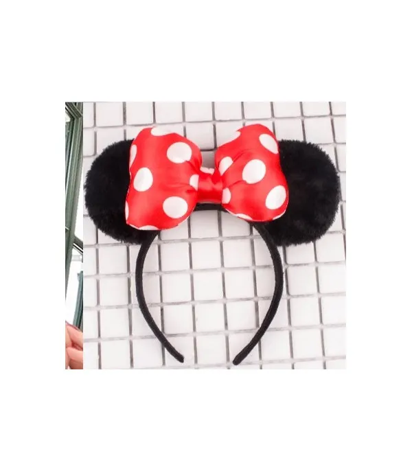Cerchietto Minnie bow pois