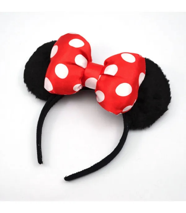 Cerchietto Minnie bow pois