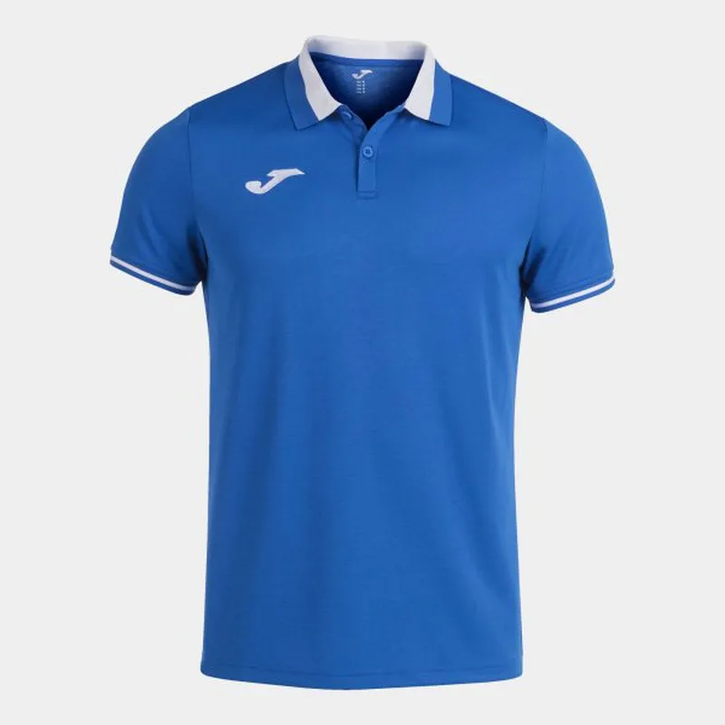 Championship Vi Short Sleeve Polo Royal White