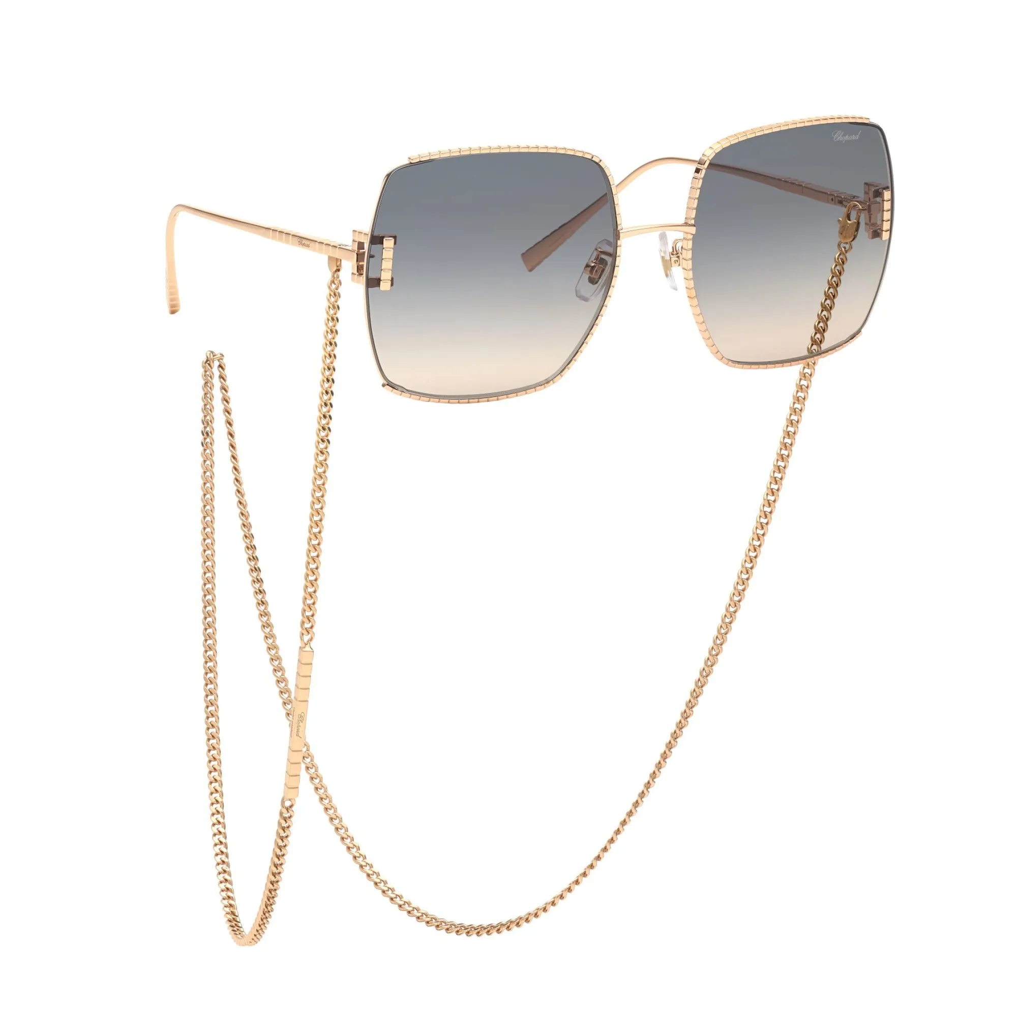   Chopard IKCHG30 - 08FC Oro Rame Lucido | Occhiale Da Sole Donna 