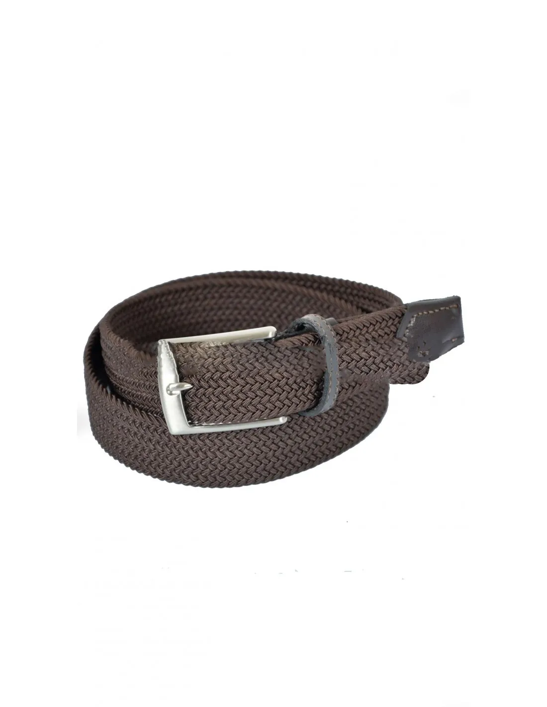 Cintura intrecciata elasticizzata Moro