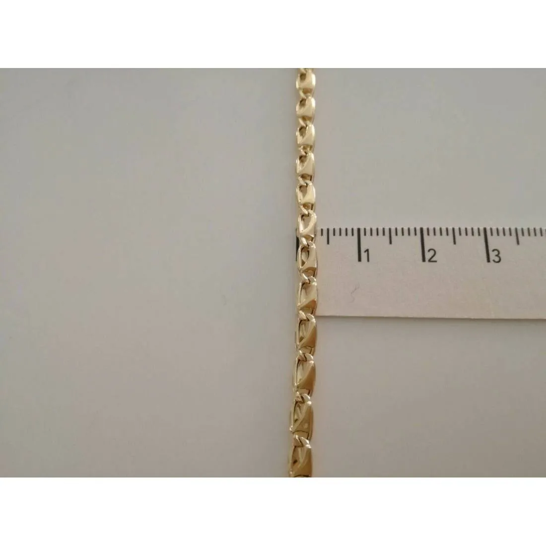 COLLANA In ORO GIALLO 18 Karati 750% Uomo Donna Unisex COLLIER Catena Girocollo