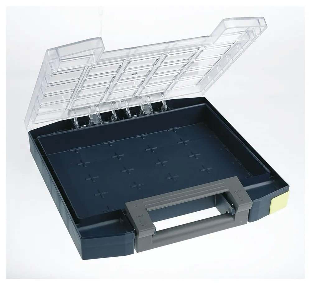 Contenitore modulare Raaco in PC, PP, 55mm x 298mm x 284mm