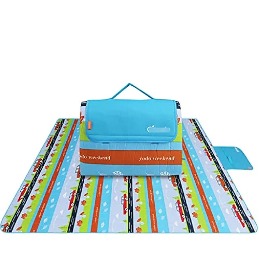Coperta da picnic Tappetino da picnic impermeabile impermeabile impermeabile per la spaccatura del grande coperta di picnic dell