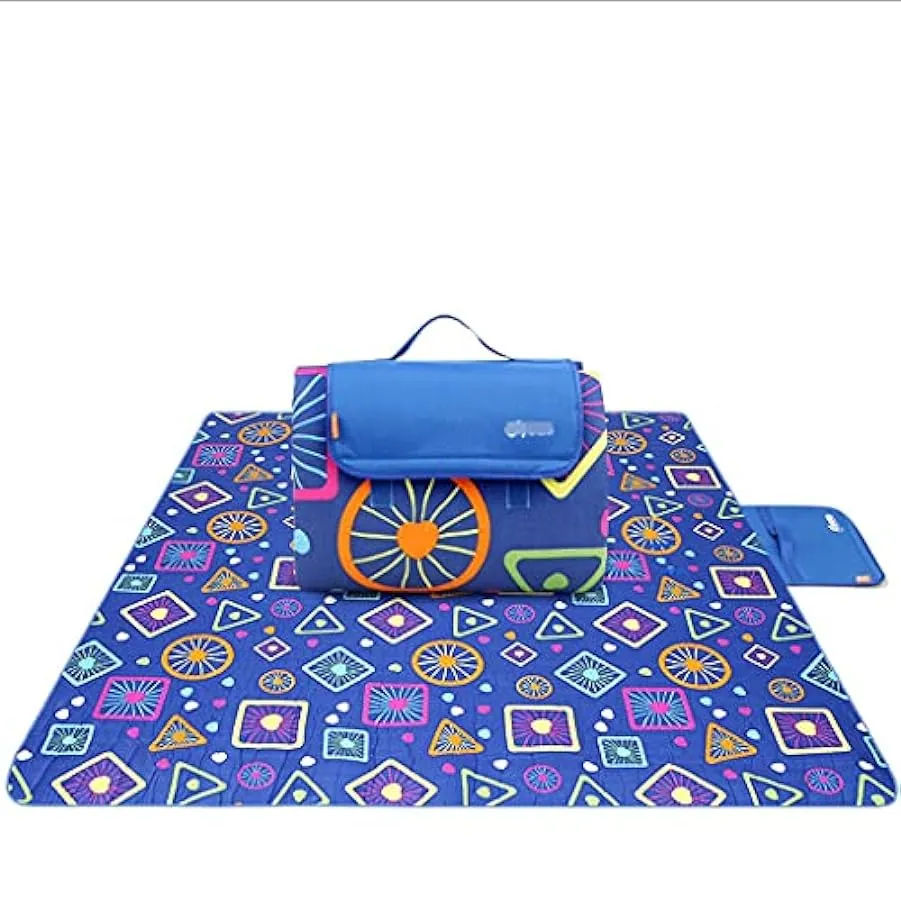 Coperta da picnic Tappetino da picnic impermeabile impermeabile impermeabile per la spaccatura del grande coperta di picnic dell