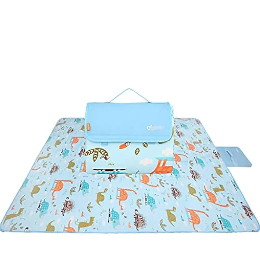 Coperta da picnic Tappetino da picnic impermeabile impermeabile impermeabile per la spaccatura del grande coperta di picnic dell