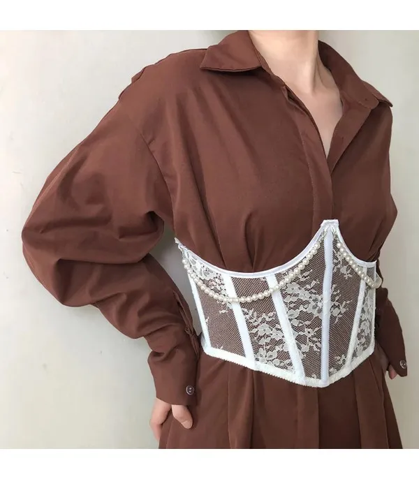 Corsetto pizzo Rhagb