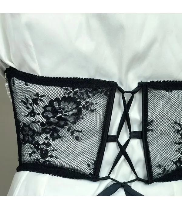 Corsetto pizzo Rhagb