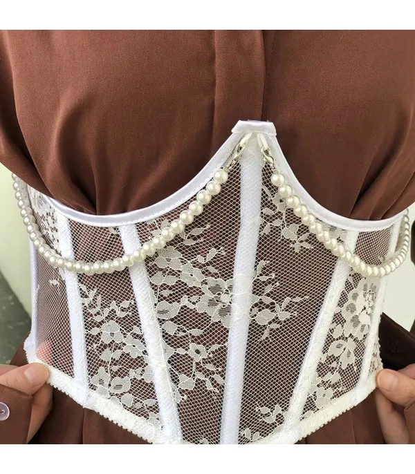 Corsetto pizzo Rhagb