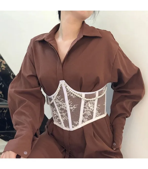 Corsetto pizzo Rhagb