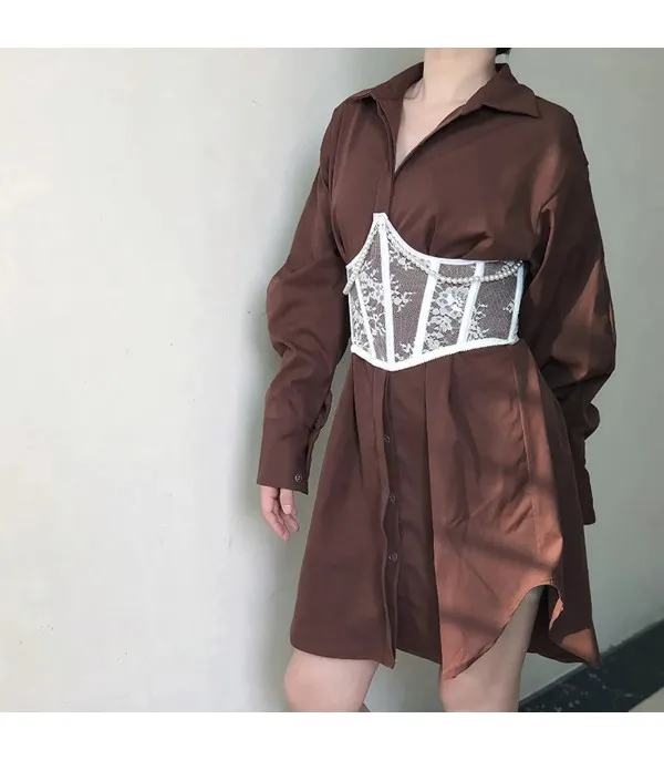 Corsetto pizzo Rhagb