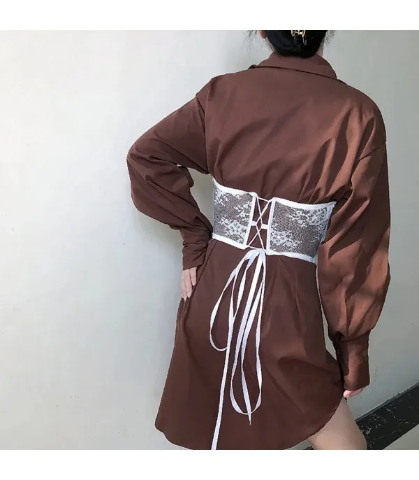 Corsetto pizzo Rhagb