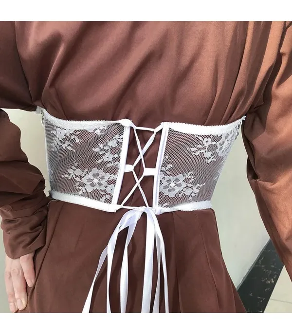 Corsetto pizzo Rhagb