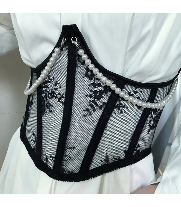 Corsetto pizzo Rhagb