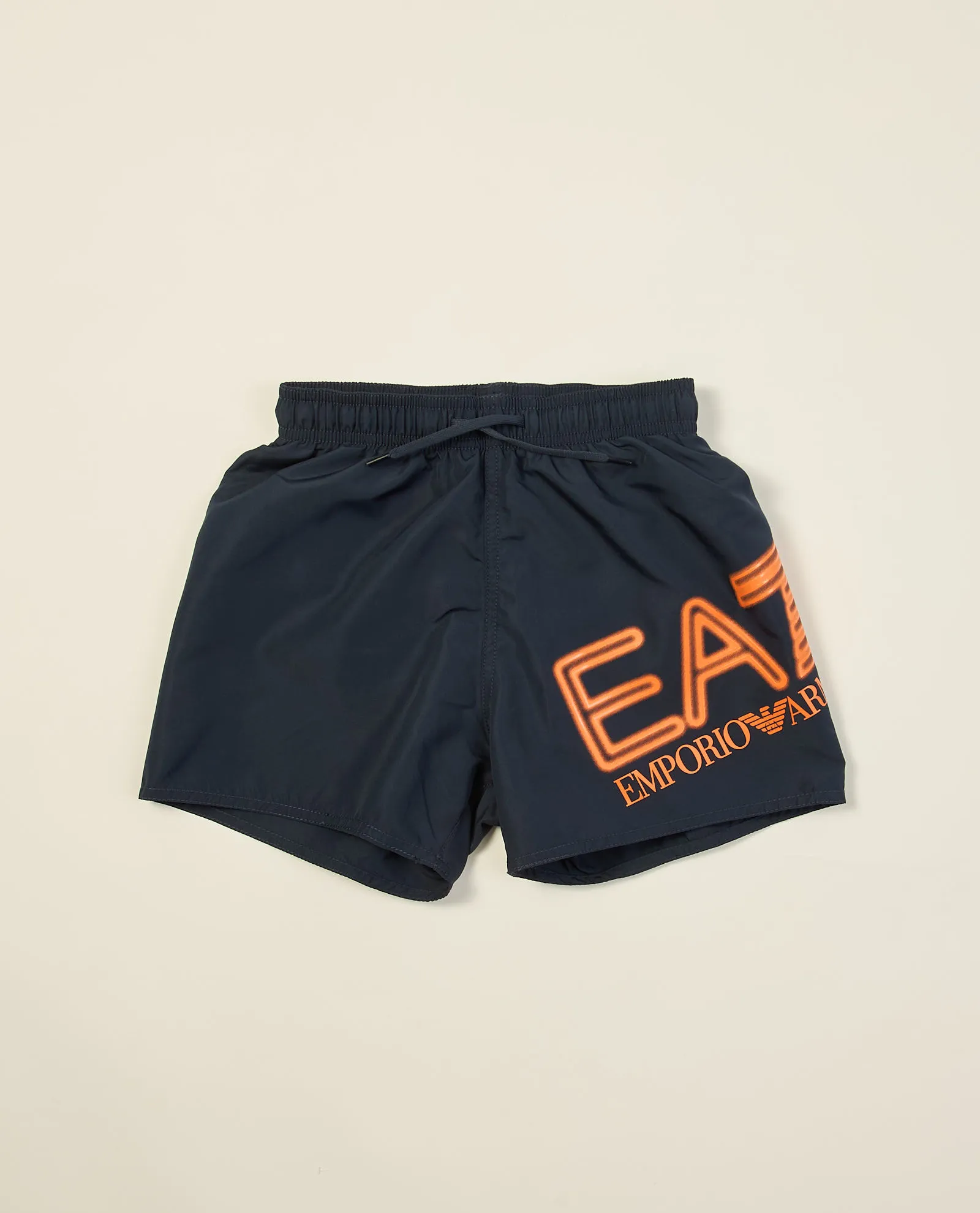 Costume a boxer EA7 Logo Series Boy con maxi logo