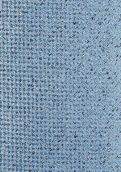 Cravatta da uomo screziata in blu ghiaccio